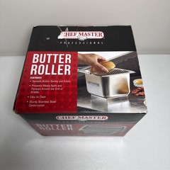 Chef Master Butter Roller Spreader Stainless Steel 304 Silver 90021