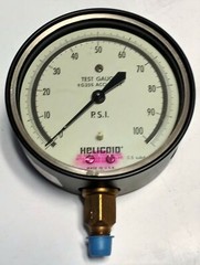 Helicoid F1C1E9A100000 High Accuracy 0-100psi Pressure Gauge