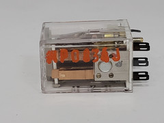 NTE R16-11D3-24 RELAY DPDT 8 PIN 3A-24VDC NIB
