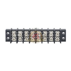8 POSITION HD 20A WIRE CONNECOR SCREW BARRIER SILVER TERMINAL STRIP BLOCKS