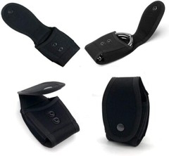Tactical Handcuffs Case Police Holster Molle Pouch Nylon Holder Handcuff Holster