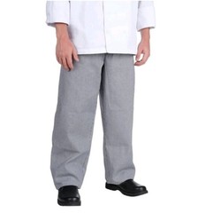 NWT Chef Revival Baggy Pants Houndstooth Cook Work Uniform Knife Steel L 36 38