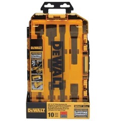 DeWalt Accessory Kit 10 Piece 1/2″ and 3/8″ Drive DWMT74741CL New