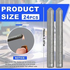 6 or 24 Pcs Low Temperature Universal Welding Rod Sticks Metal Easy Melt