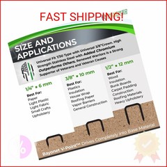 T50 Staples Three/Eighths (0.375) Crown Staples Stainless Steel; (3/8″ in Leg &