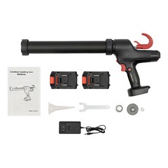 21V High Power Electric Caulk Gun Max Cordless Caulking Gun with Lithium Battery