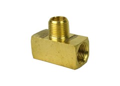 1/2″ Male Brass Pipe Branch Tee 2 1/2″ FNPT X 1/2″ MNPT Brass Bar Stock