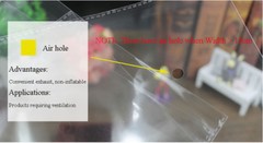 100/500Pcs Self Adhesive Peel Seal Plastic OPP Clear Bag Garment/Card/Jewellery