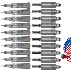 NSK Style Dental Straight Nosecone /Air Motor Low Slow Speed Handpiece 4H 1:1 AA