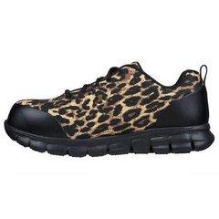 Skechers Women’s 108083 Sure Track Saivy Safety Toe Metal Free Work Shoes-WIDE