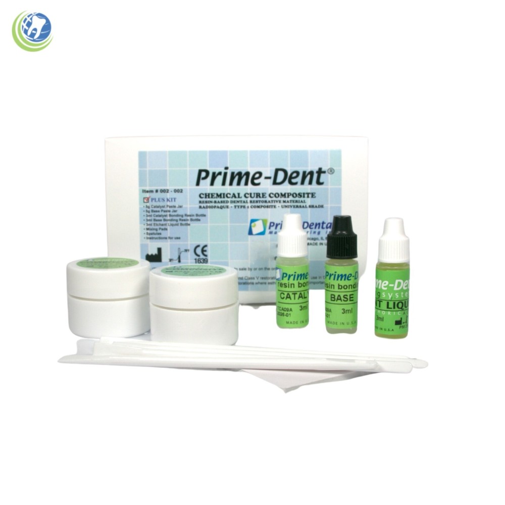 Dental Composite Self Cure Resin 5 gr x 5 gr with Bonding & Etchant Kit
