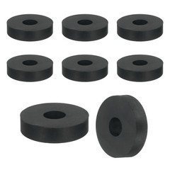 18Pcs Thick Rubber Spacer 1 Inch OD x 1/4 Inch ID x 1/4 Inch Thickness