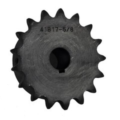 Jeremywell #41 Roller Chain Sprocket B Type 5/8″ Bore Hardened 17 Tooth