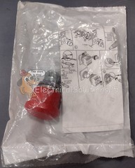 New Allen Bradley 800FM-MP44E3 3-Pos Pull Red Mushroom Top Button – Free Ship
