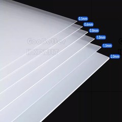 Frosted Translucent PVC Plastic Sheet Thin Clear 0.3mm – 2mm Thick Plastic Panel