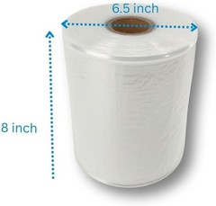 Nylon-Enriched HDPE+PA Air Pillow Film Roll, Perforated Every 4″, Air Cushion