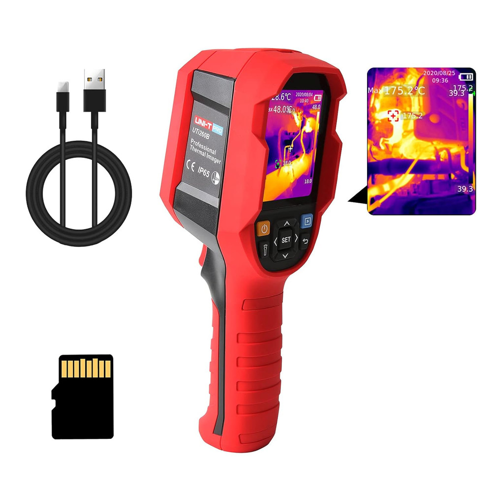 Uti260B Thermal Camera Imager 49152Pixels 256X192 IR Resolution Handheld Infrare
