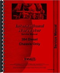 International 384 Tractor Service Repair Manual Diesel CHASSIS ONLY