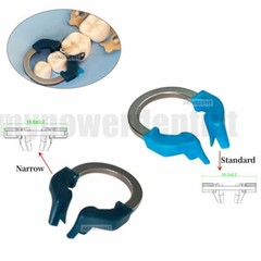 Dental Sectional Matrix Narrow Ring Titanium Clamp C2 D2 Matrix Kit Fit Palodent