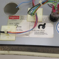 Hoffman A-10086CH 10 x 8 x 6″ Electrical Enclosure (No Backplate) 5 Push Buttons