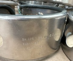MICA Band Heater Elements 5”Dia X 2.5”W BH-225-1-26 1150W 240V – (3) NEW SURPLUS