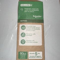Square D HEPD Whole Home Electronics Protective Device,AC Surge Protection 80kA