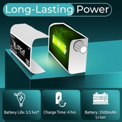 10 Watt ENT Surgical LED Headlight for Doctors Hospital and Multi Purpose (Ad…