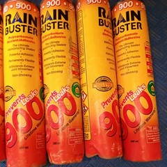 RAIN BUSTER – (900) HIGH PERFORMANCE POLYCARBAMATE (sealant/adhesive) (12PACK)