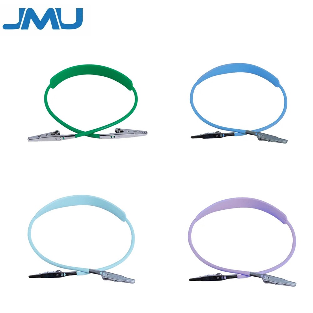 10pcs/PK Dental Autoclavab Silicone Bib Clips Chain Patient Napkin Holder Clip