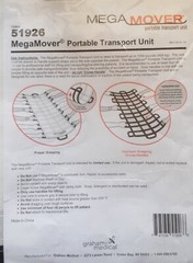 Mega Mover Portable Transport Unit 51926 Patient Lift Sling 1000LBS – NEW