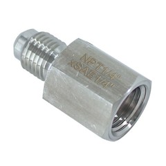 HFS(R) 1/4″ Female NPT to 1/4″ Male JIC Pipe Fitting Adapter Stainless Steel 304