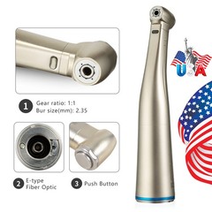 Dental Electric 1:1/1:4.2/1:5 Contra Angle/Straight Increasing LED Handpiece