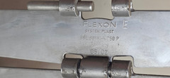 Flexon SSE 881 M-K 750P Flat Top Stainless Steel Chain 7-1/2″ x 10ft, 1.5″ Pitch