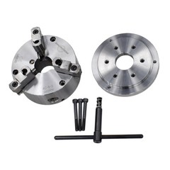 Precision Matthews 8″ Set Tru Type 3 Jaw Lathe Chuck .0004″ Accy with D1-5 Mount