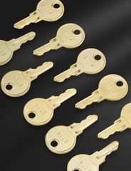 Keys for E114 Toilet Paper Dispenser, 10 Pack E-114 Paper Towel Key Replacement