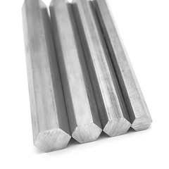 Solid Metal Hexagonal Bar Rod A2 304 Stainless Steel 4mm-26mm Metal Engineering