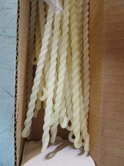 50 PACK Fenner Drives Clear Twisted O-Ring Pack WITH S HOOKS 3/16″ x 11-3/4″ LB6