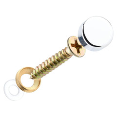 4 Pair Decorative Screw with Caps Used as Mirror Screw Upholstery Tacks