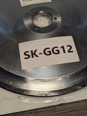 Cozzini SK-GG12 Slicer Blade Fits Globe G12 GS12 Meat Deli Slicer Made Italy
