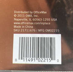 NEW OfficeMax HeavyWeight Extra Capacity Sheet Protectors Letter Size Clear 25