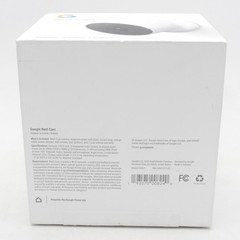 Google Nest Security Indoor Outdoor Camera G3AL9 (Snow) with box
