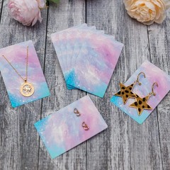 Clouds Necklace Card Earring Cards for Display Jewelry Display Hanging Card H…