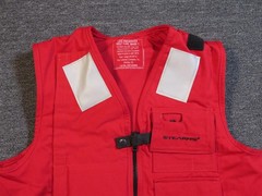 Stearns Life Preserver Vest Mark 1 Large US Navy NSN 4220-01-487-3619 Pockets