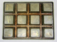 BAKING PAN Commercial Grade Full Size Sheet 12 Pocket Heavy-Duty ~13.5″ x 10.25″