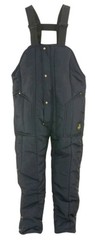 Refrigiwear 0385R Insulated Bib Overalls, Nylon Dark Navy Sz XL NWOT
