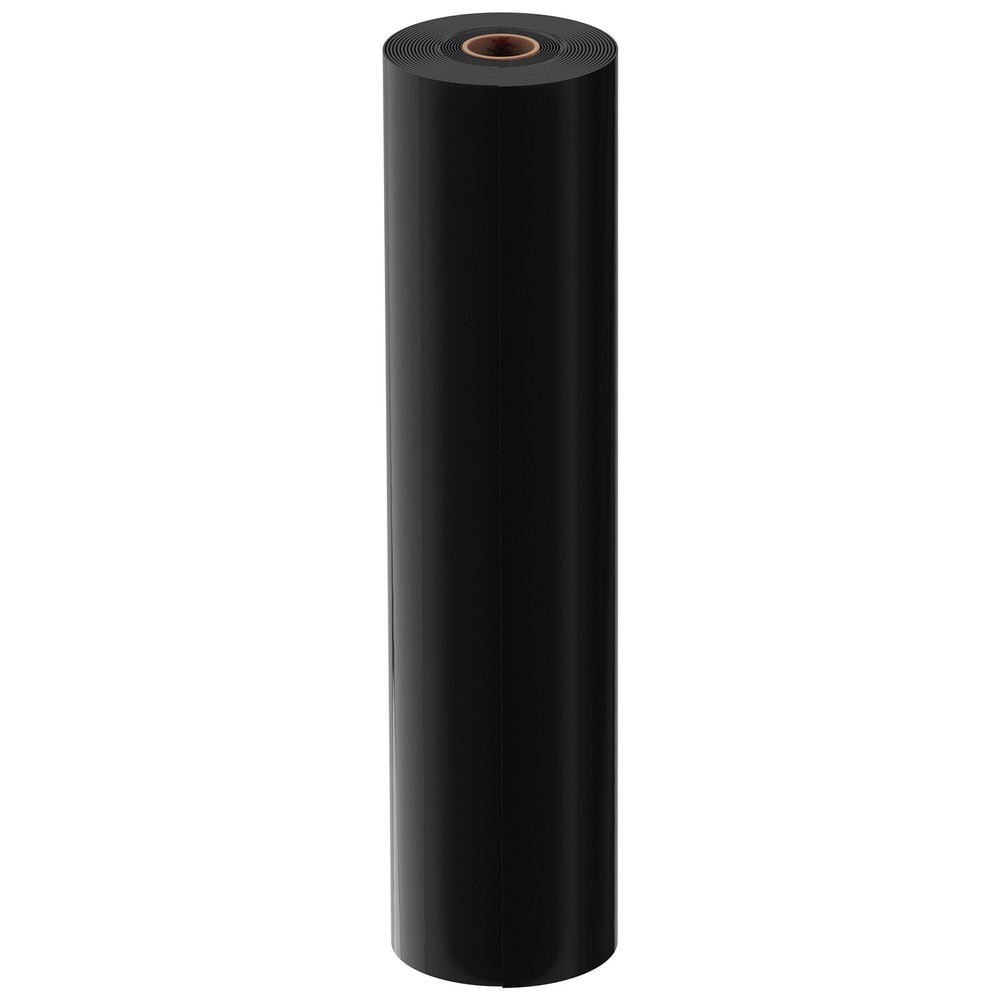 Uimoso 6 Mil Black Plastic Sheeting Roll 20 x 100 ft Durable Polyethylene Film