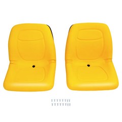 Pair Of PU Seat For John Deere Gator XUV 620i XUV 850D 4X2 HPX 4X4 HPX