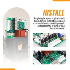 RANHAOYUYUL SRV7077-050 Circuit Control Board 115/120V AC Fit for PelPro PP130 f
