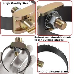 Deecaray 52817 2-1/2 T-231 Heavy Duty C-Cutter, Drain Cleaner Tool, Compatible w
