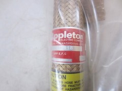 APPLETON EXGJH118 EXPLOSION PROOF FLEXIBLE COUPLING 1/2″ X 18″ ecgjh118